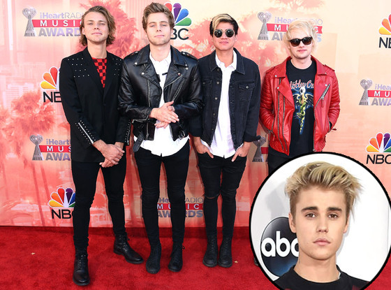 5 Seconds of Summer, Justin Bieber 5 Seconds of Summer, Justin Bieber